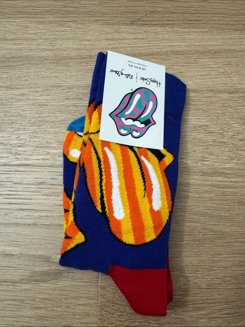 Rolling stone happy socks